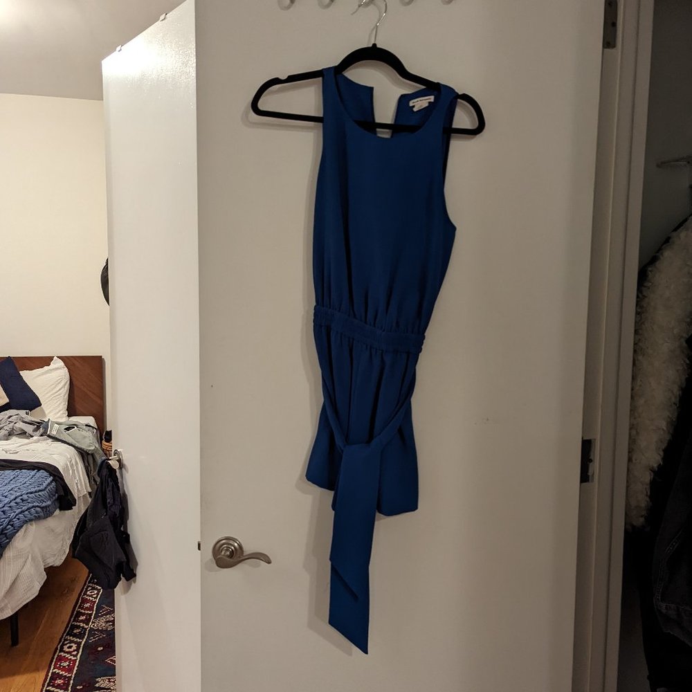 Club Monaco Short Blue Romper